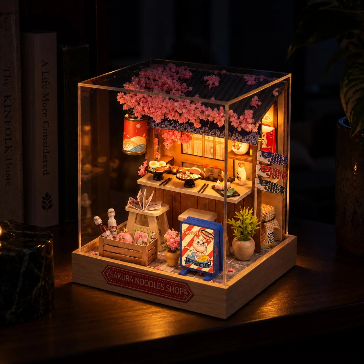 Detailed miniature scene